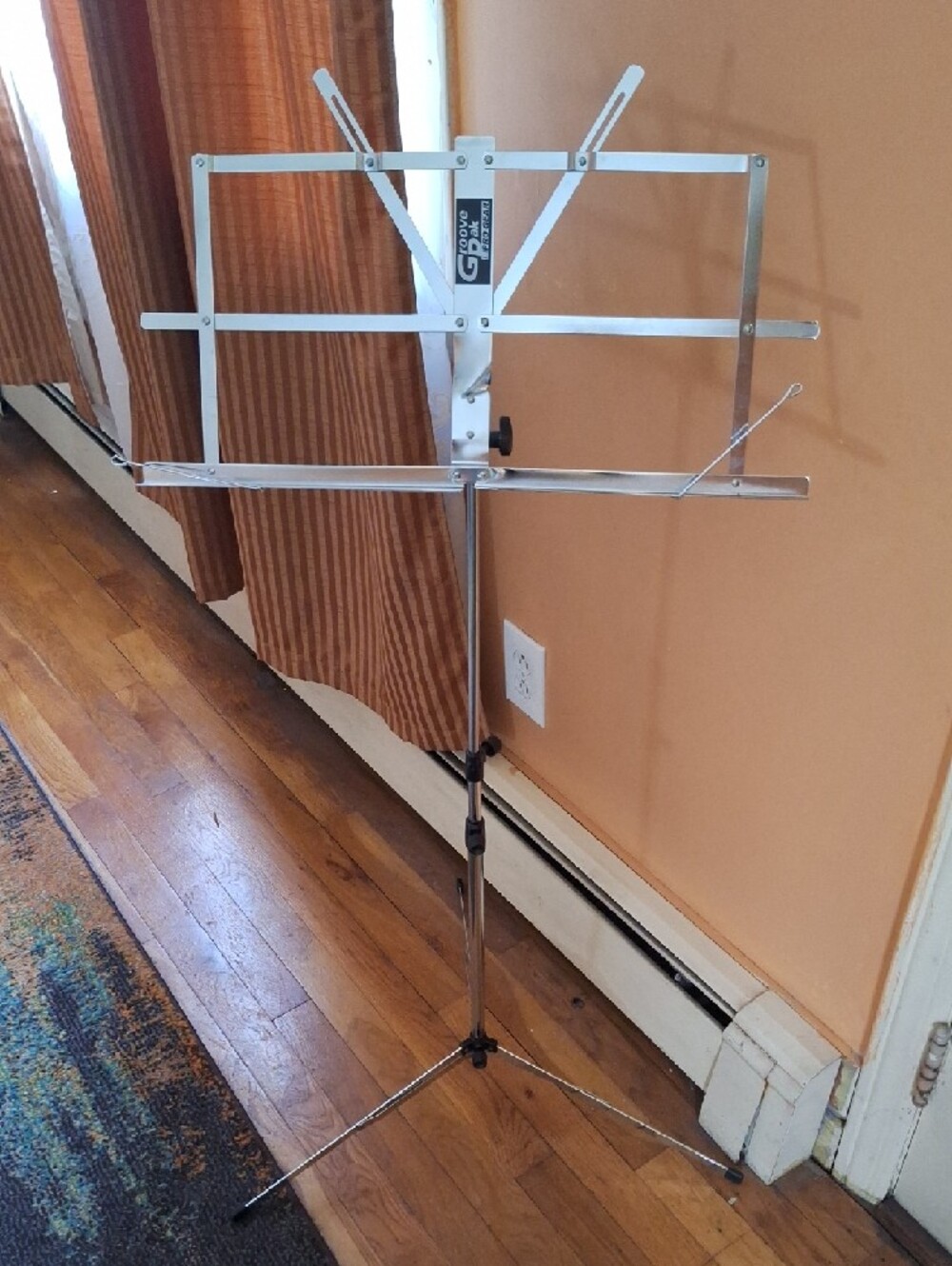 folding music/tablet stand - adjustable tripod & travel Case